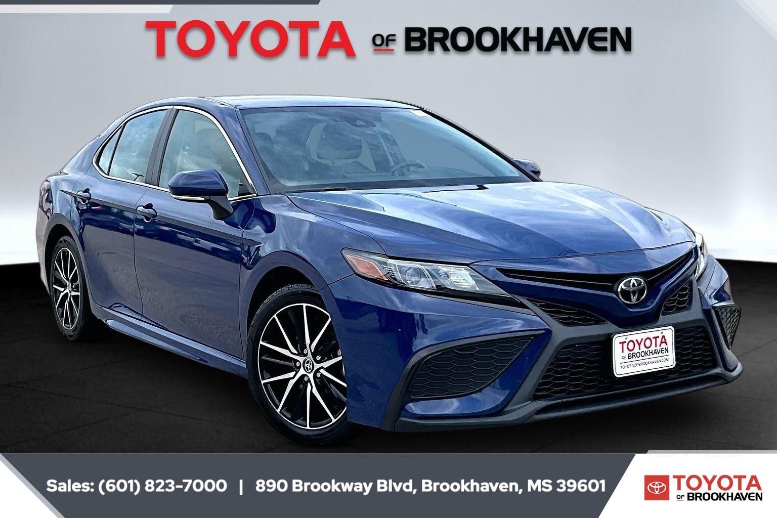 Reservoir Blue 2024 Toyota Camry SE FWD Sedan Front-Wheel Drive 8-Speed Automatic