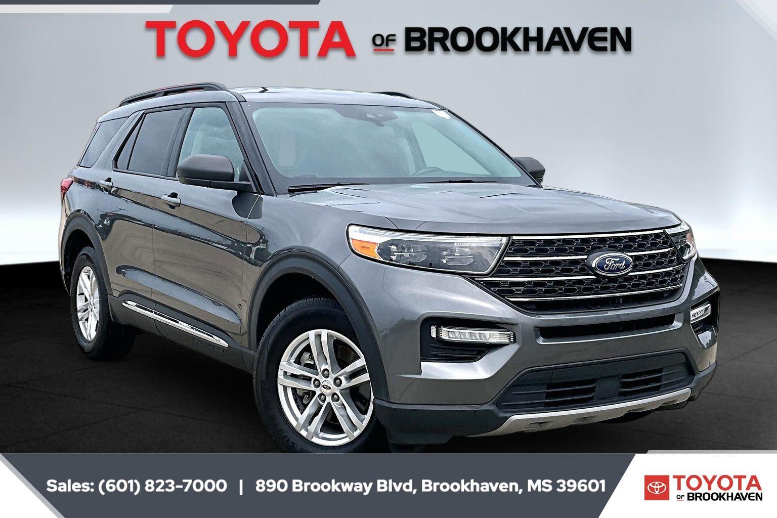Carbonized Gray 2023 Ford Explorer SUV / Crossover All-Wheel Drive Automatic