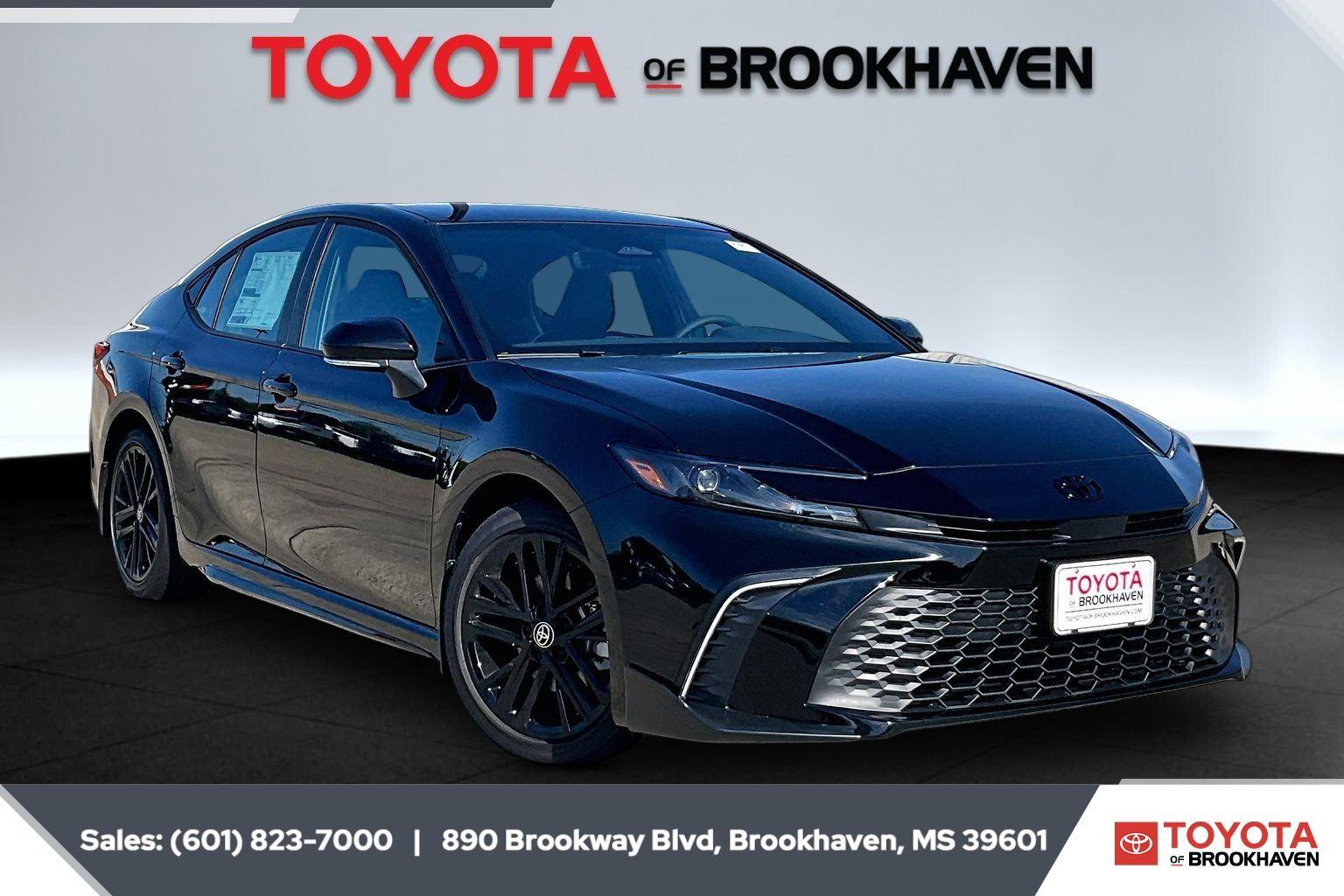 Midnight Black Metallic 2026 Toyota Camry Sedan Front-Wheel Drive Continuously Variable Transmission