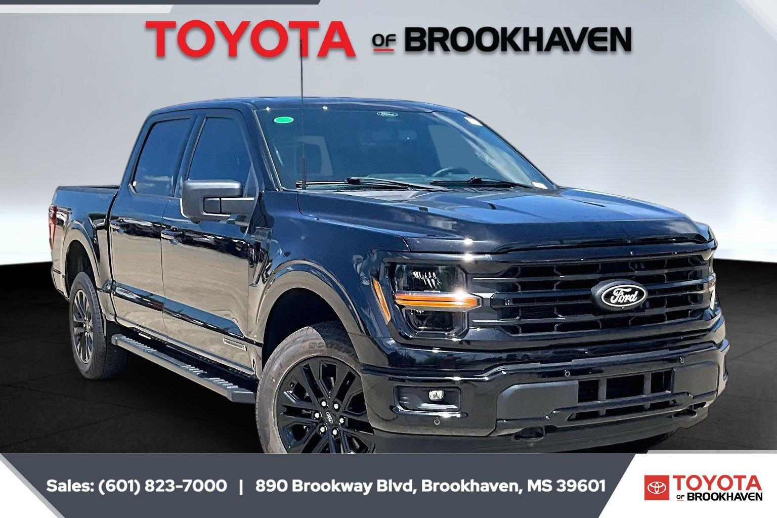 Agate Black 2025 Ford F-150 Pickup Truck Four-Wheel Drive Automatic