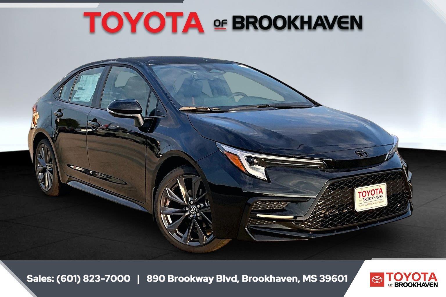 Midnight Black Metallic 2026 Toyota Corolla Sedan Front-Wheel Drive Continuously Variable Transmission