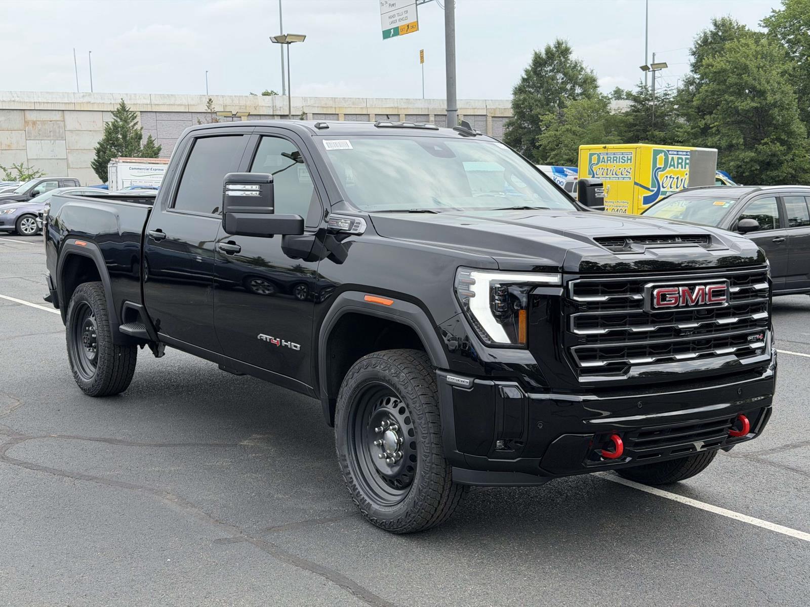 Onyx Black 2026 GMC Sierra 2500HD Pickup Truck Four-Wheel Drive Automatic