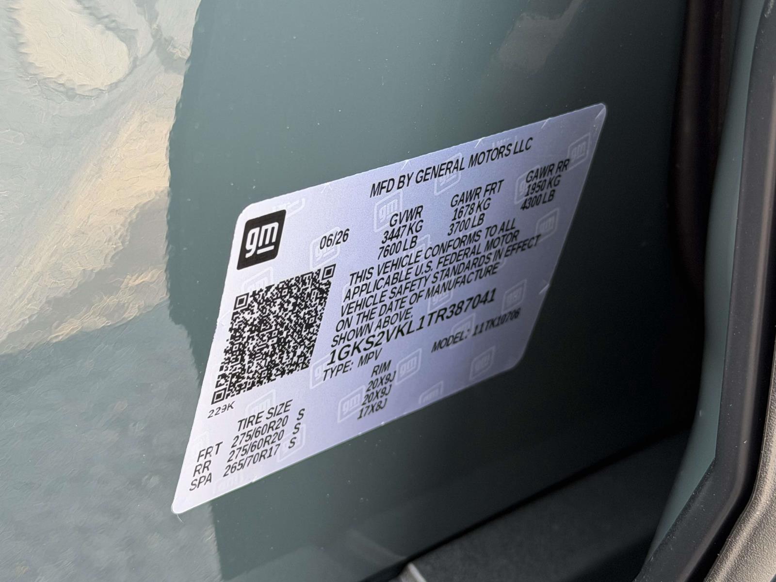 New 2026 GMC Yukon SUV