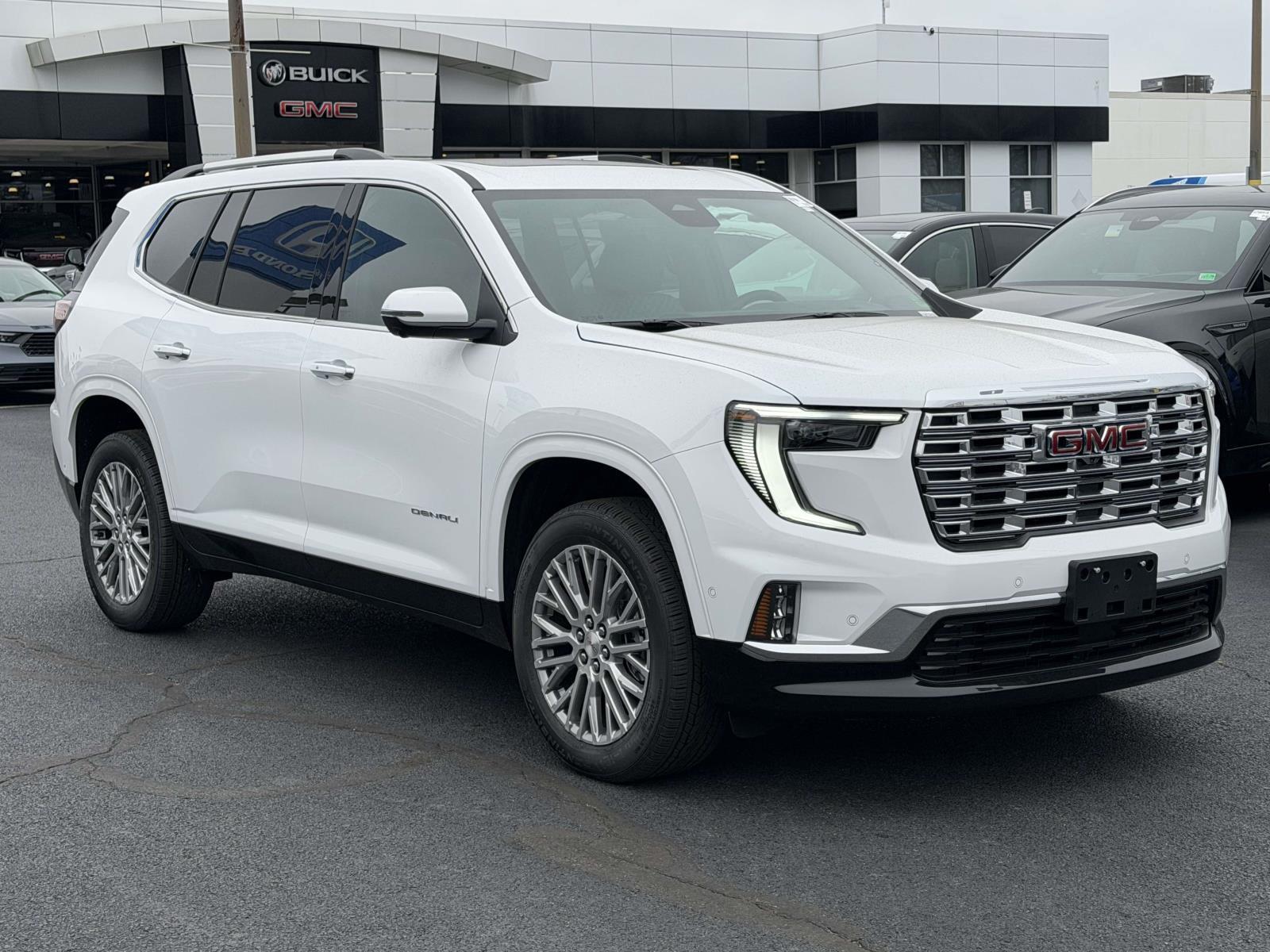 Summit White 2026 GMC Acadia SUV / Crossover Four-Wheel Drive 8-Speed Automatic