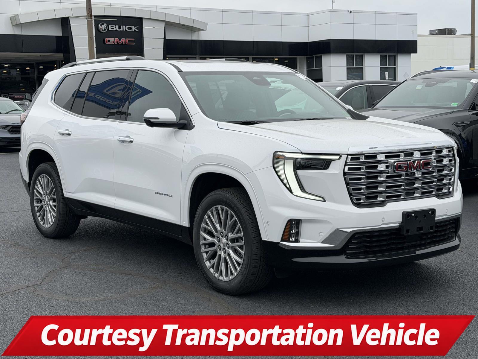 Summit White 2026 GMC Acadia SUV / Crossover Four-Wheel Drive 8-Speed Automatic
