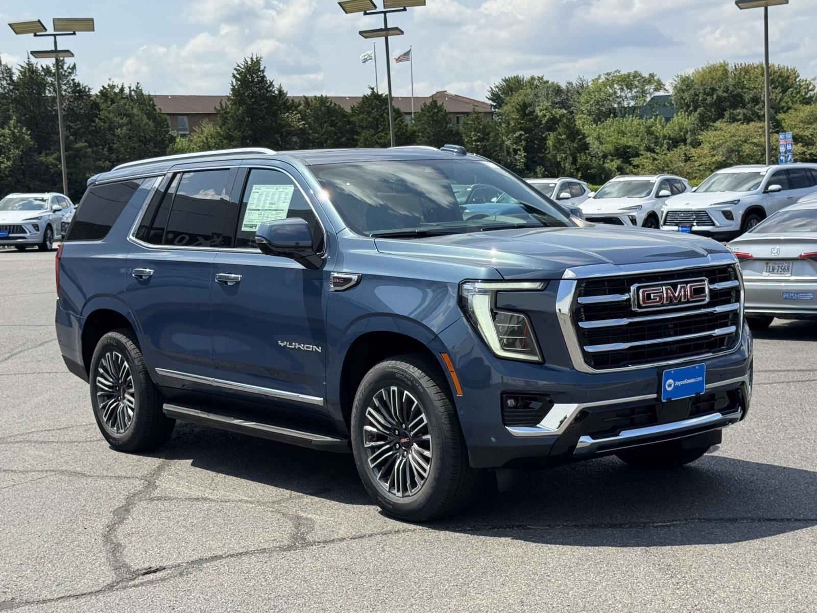 Downpour Metallic 2026 GMC Yukon SUV / Crossover Four-Wheel Drive Automatic