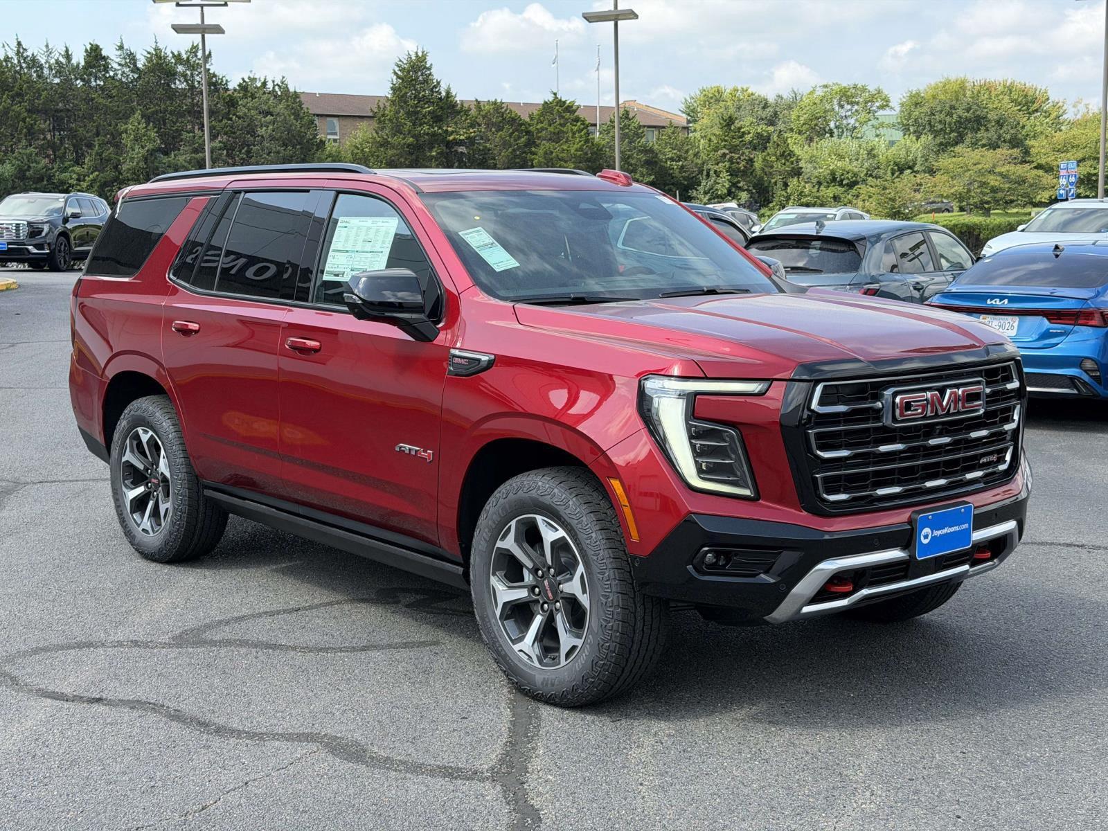 Volcanic Red Tintcoat 2026 GMC Yukon SUV / Crossover Four-Wheel Drive Automatic