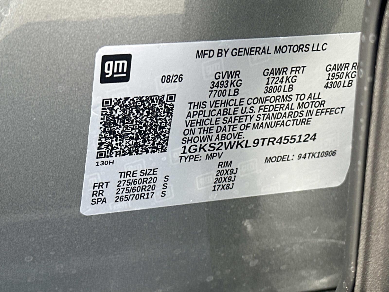 New 2026 GMC Yukon XL SUV