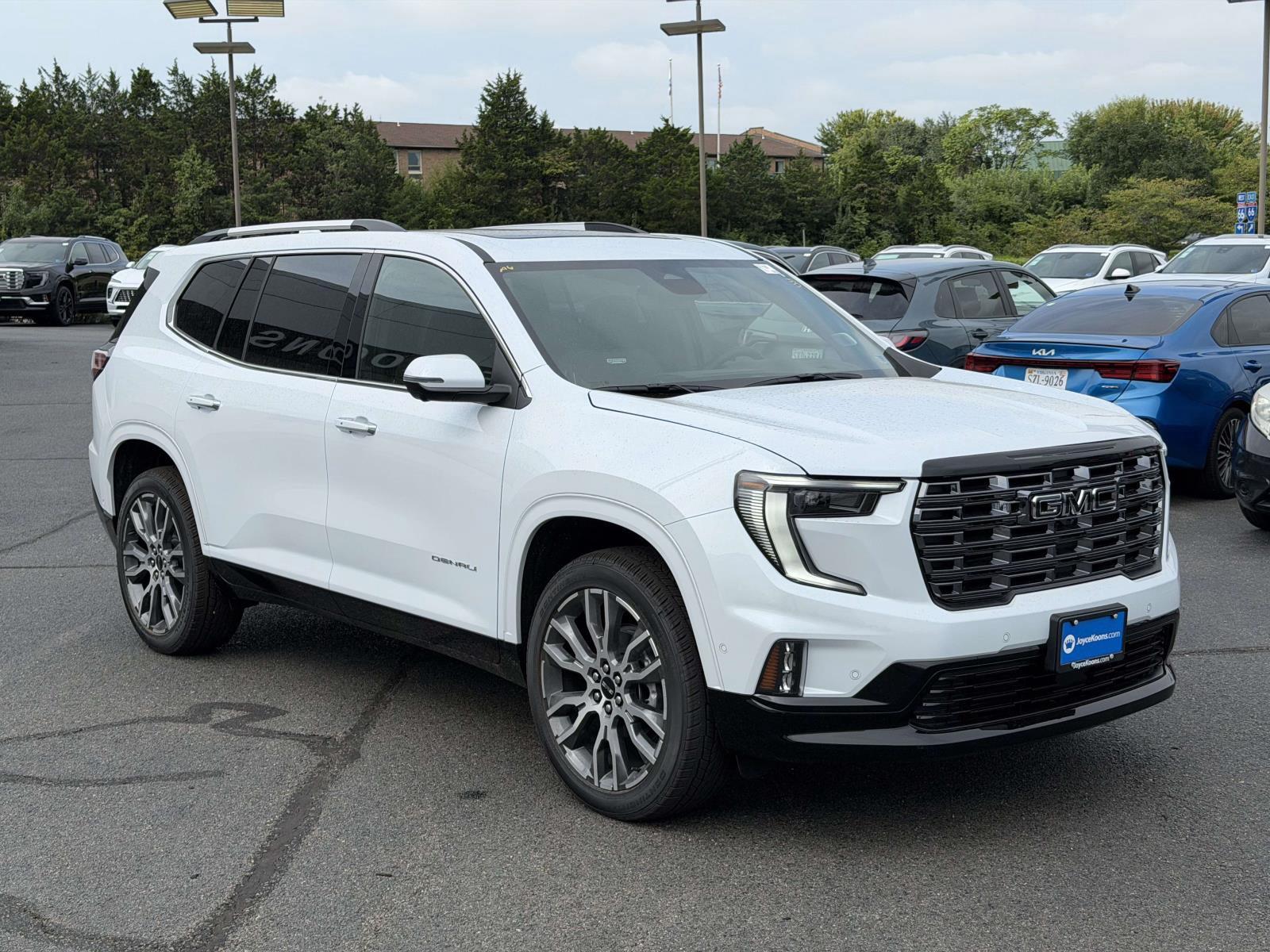 Glacier White Tricoat 2027 GMC Acadia SUV / Crossover Four-Wheel Drive 8-Speed Automatic
