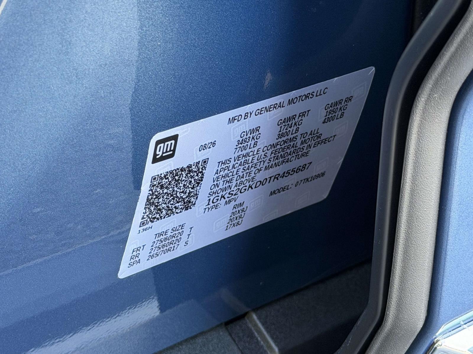 New 2026 GMC Yukon XL SUV