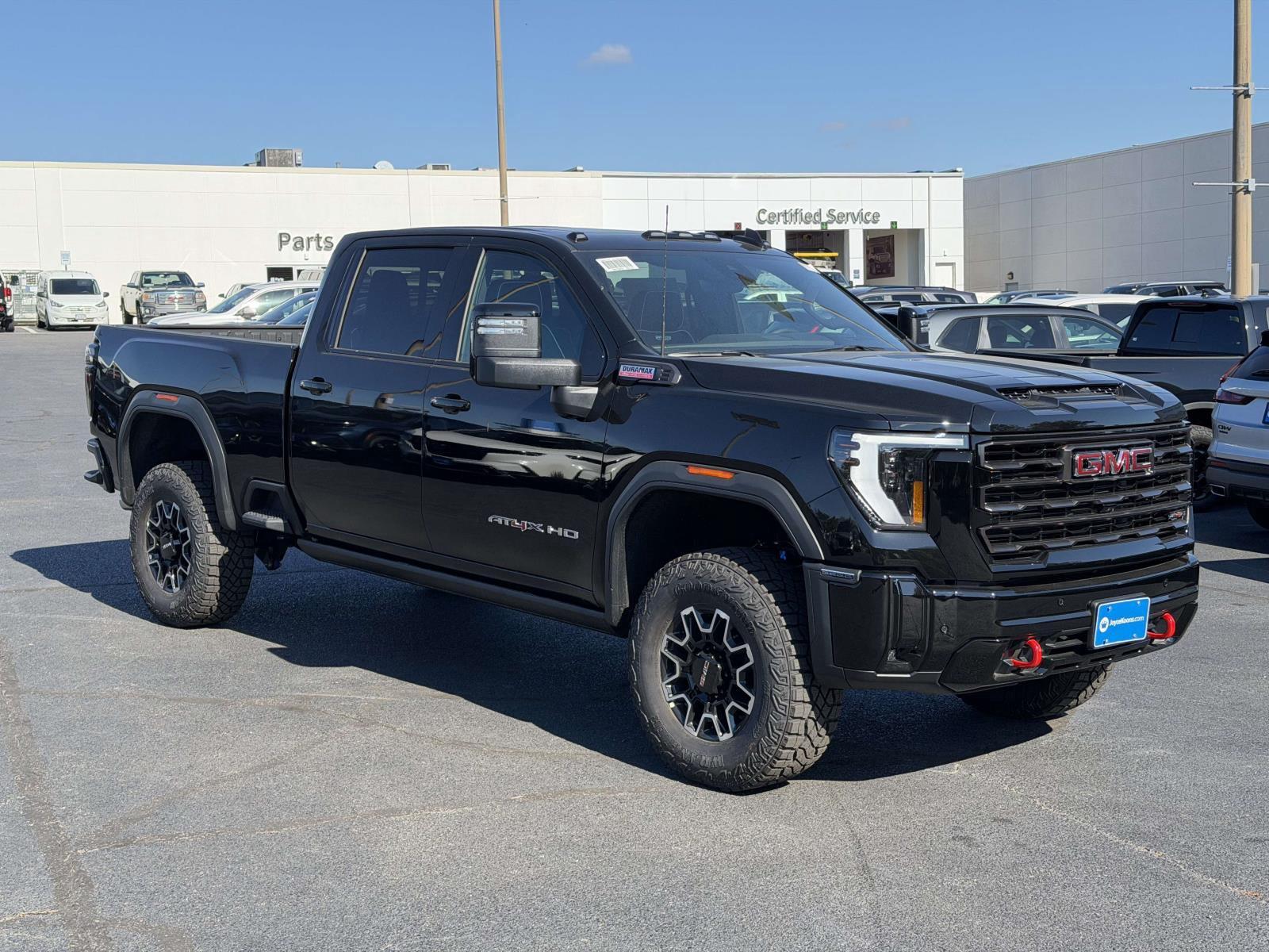 Onyx Black 2026 GMC Sierra 2500HD Pickup Truck Four-Wheel Drive Automatic