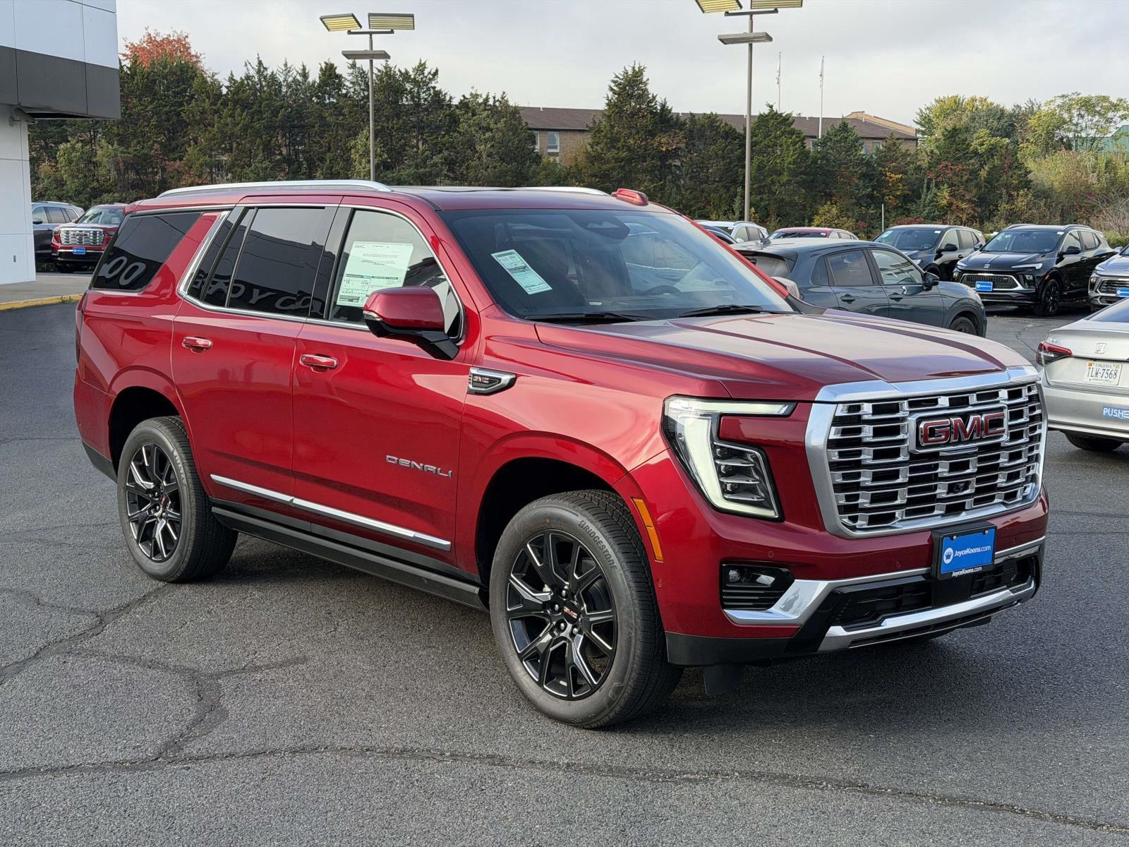 Volcanic Red Tintcoat 2027 GMC Yukon SUV / Crossover Four-Wheel Drive Automatic
