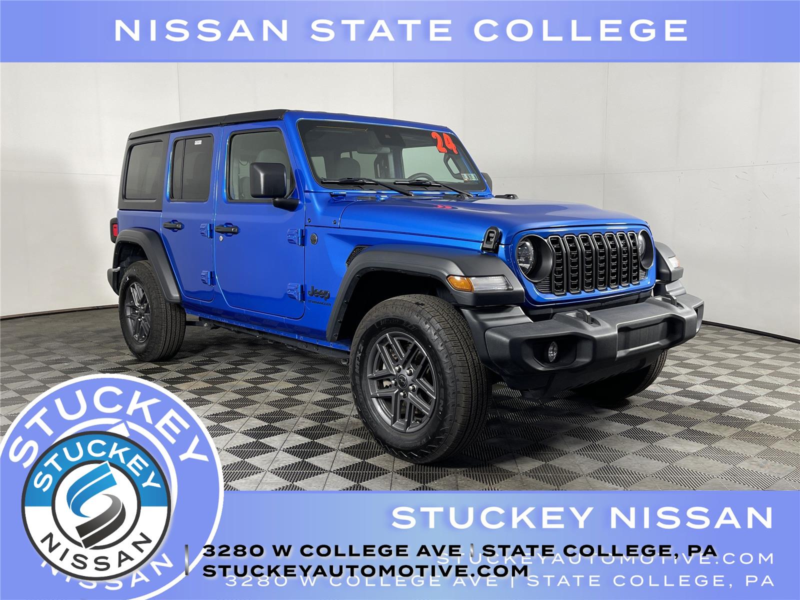 2024 Jeep Wrangler Sport S 4-Door 4WD