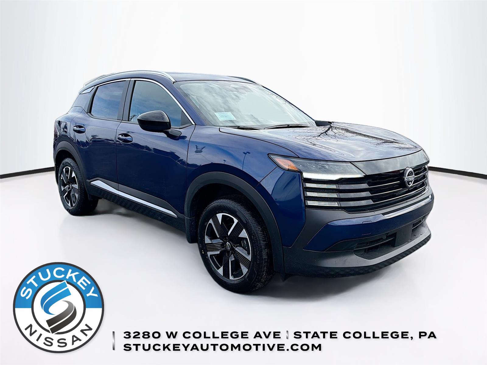 Deep Blue Pearl 2026 Nissan Kicks SV AWD SUV / Crossover All-Wheel Drive Continuously Variable Transmission