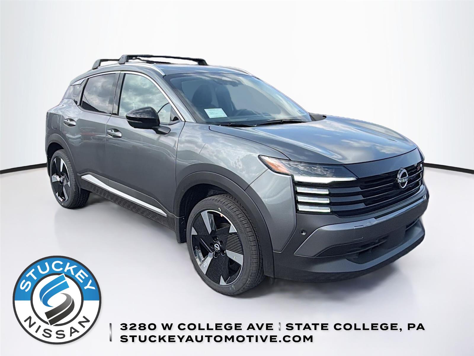 Gray (Gun Metallic) 2026 Nissan Kicks SR AWD SUV / Crossover All-Wheel Drive Continuously Variable Transmission
