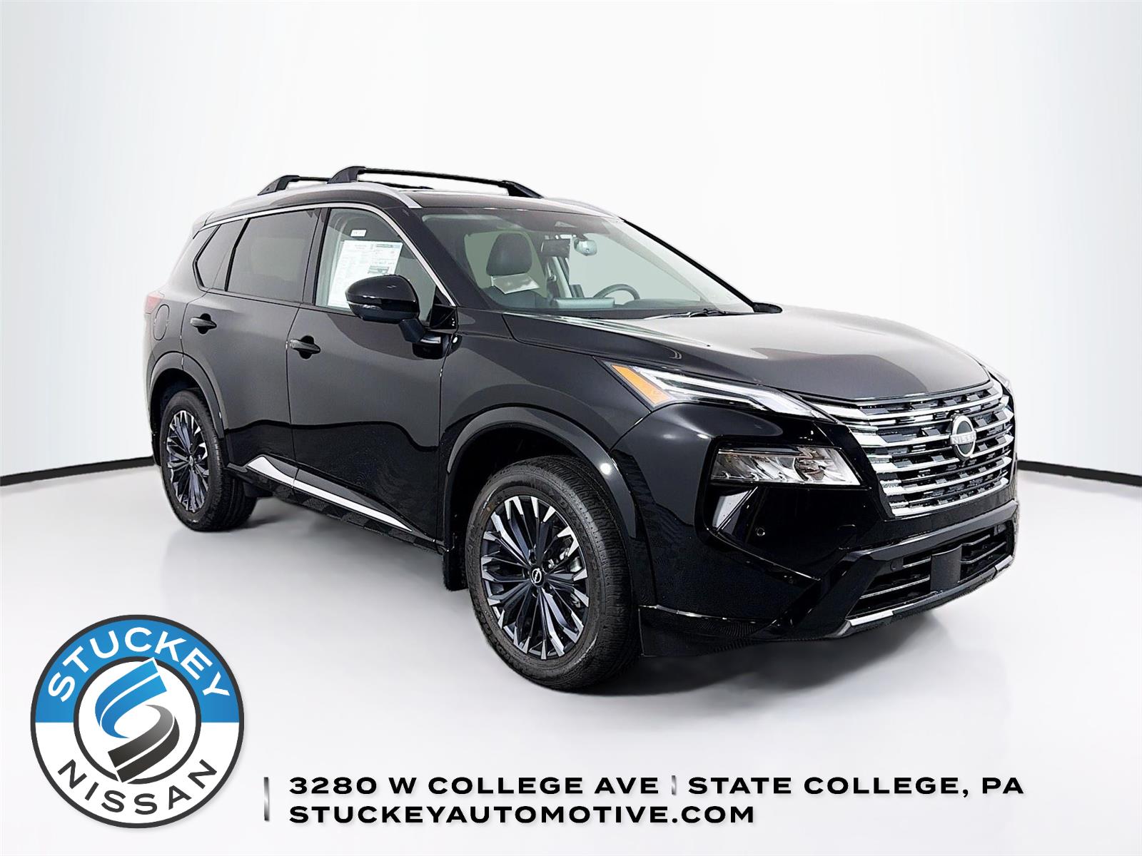 Super Black 2026 Nissan Rogue Platinum AWD SUV / Crossover All-Wheel Drive Continuously Variable Transmission