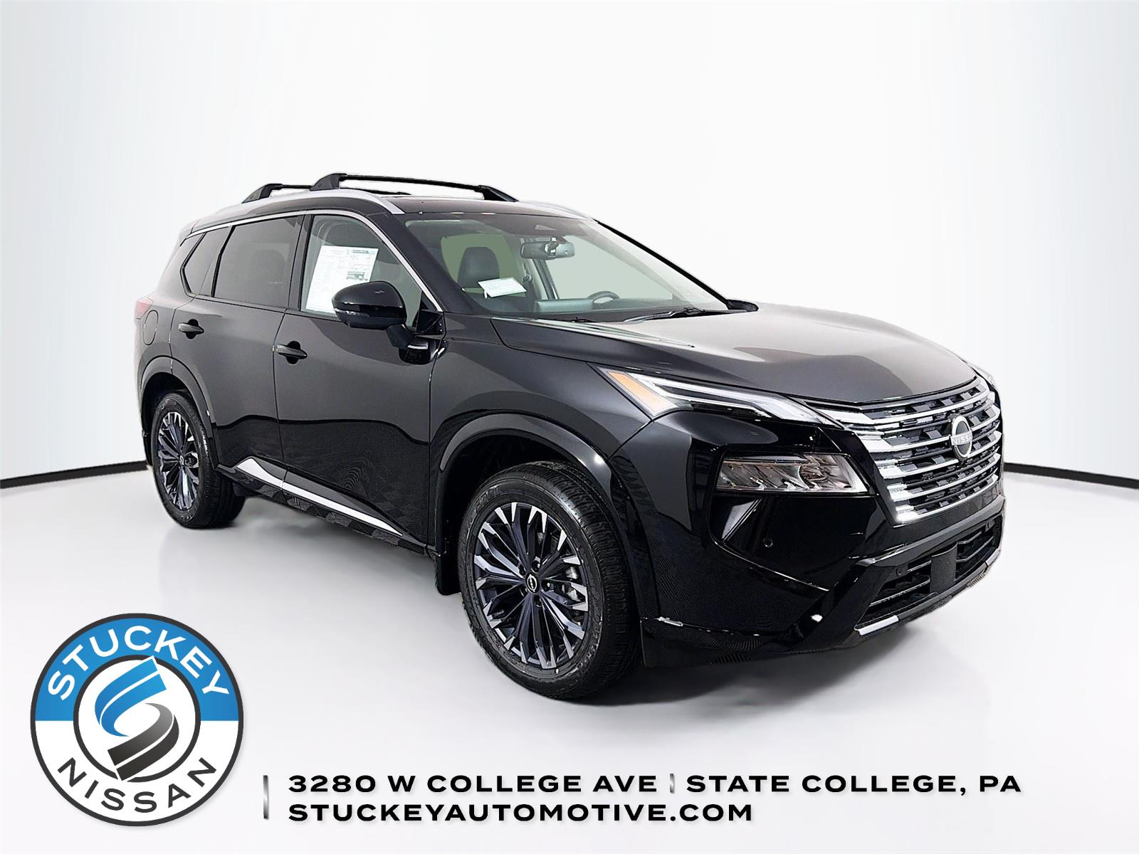 Super Black 2026 Nissan Rogue Platinum AWD SUV / Crossover All-Wheel Drive Continuously Variable Transmission