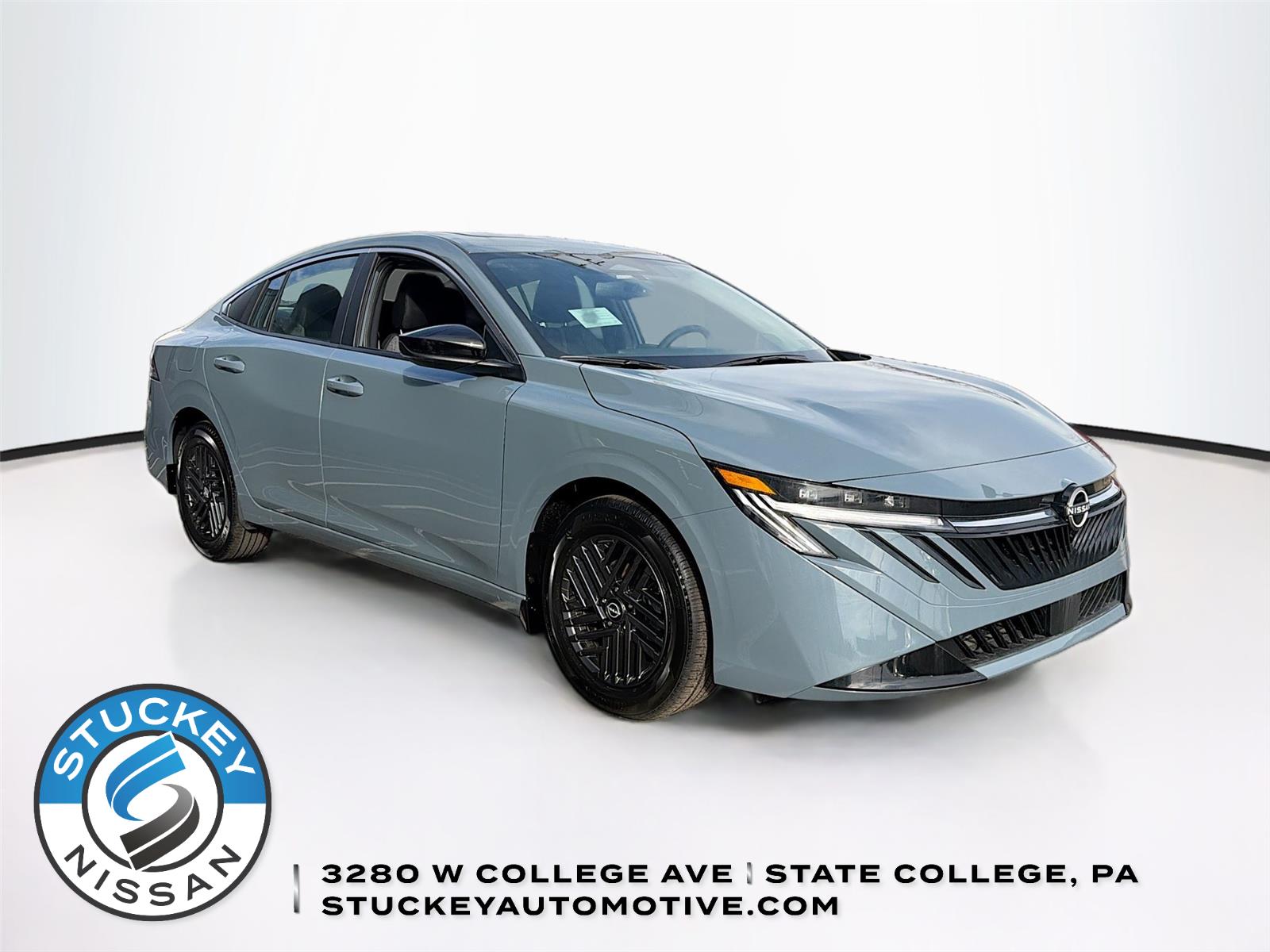 Atlantic Gray Metallic 2026 Nissan Sentra SV FWD Sedan Front-Wheel Drive Continuously Variable Transmission