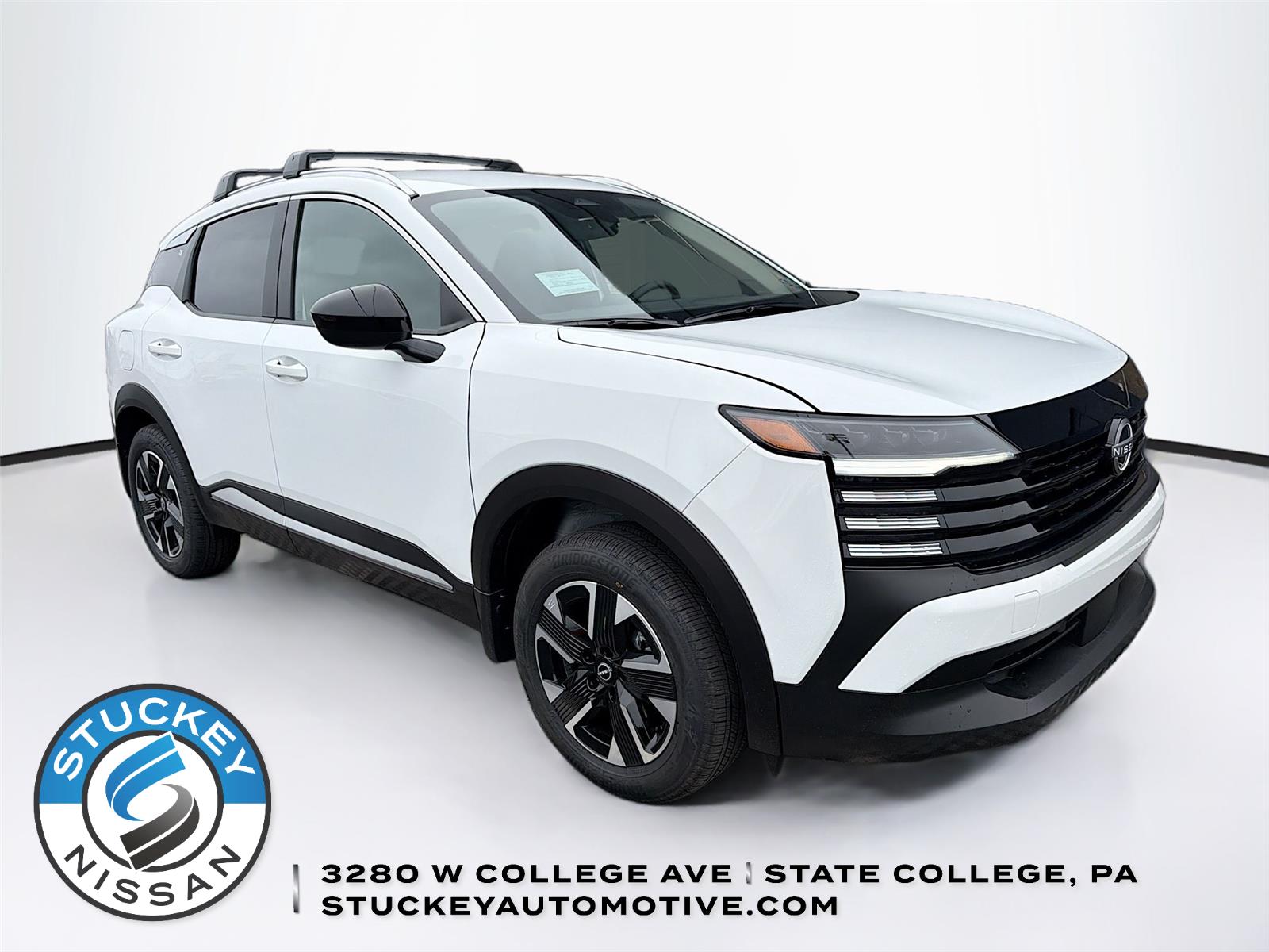 White (Fresh Powder) 2026 Nissan Kicks SV AWD SUV / Crossover All-Wheel Drive Continuously Variable Transmission