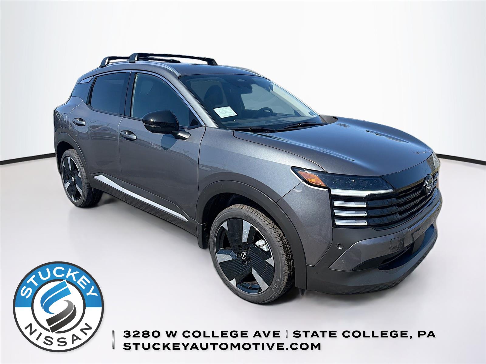 Gray (Gun Metallic) 2026 Nissan Kicks SUV / Crossover All-Wheel Drive Continuously Variable Transmission