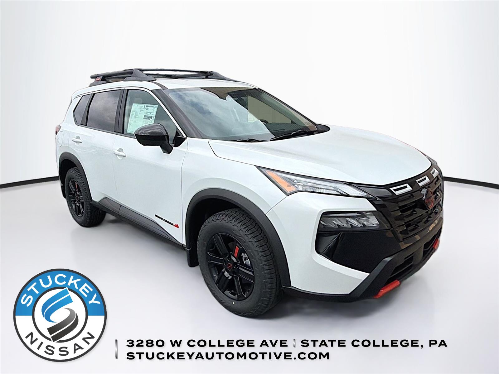 Everest White Pearl Tricoat 2026 Nissan Rogue Rock Creek AWD SUV / Crossover All-Wheel Drive Continuously Variable Transmission