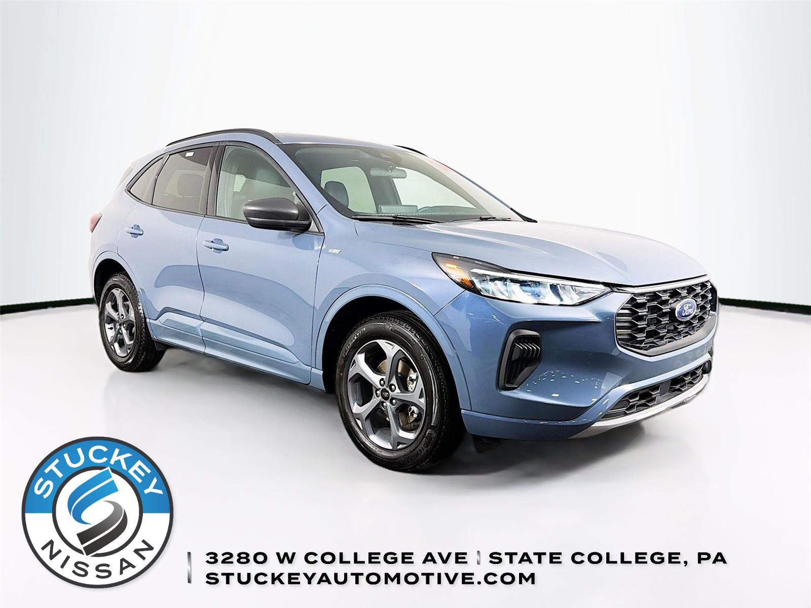 Vapor Blue 2024 Ford Escape ST-Line AWD SUV / Crossover All-Wheel Drive 8-Speed Automatic