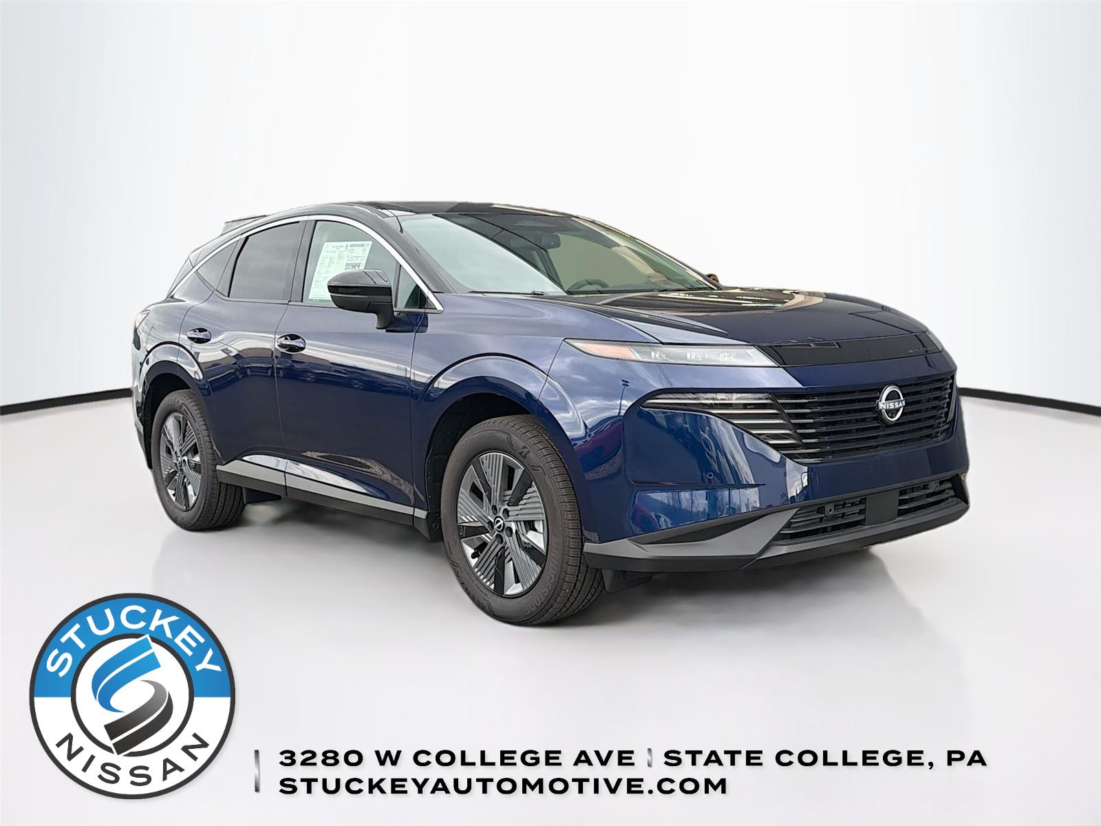 Deep Ocean Blue Pearl/Super Black 2025 Nissan Murano SL AWD SUV / Crossover All-Wheel Drive Automatic