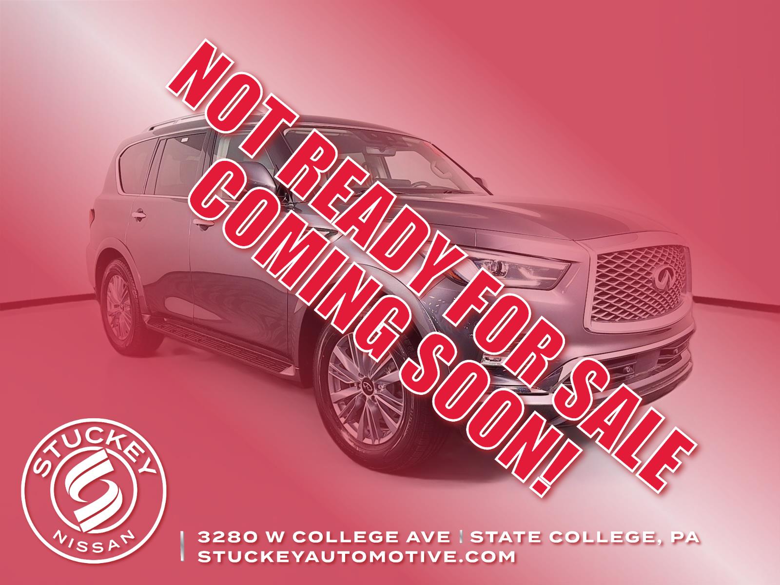 Anthracite Gray 2024 INFINITI QX80 Luxe 4WD SUV / Crossover All-Wheel Drive Automatic
