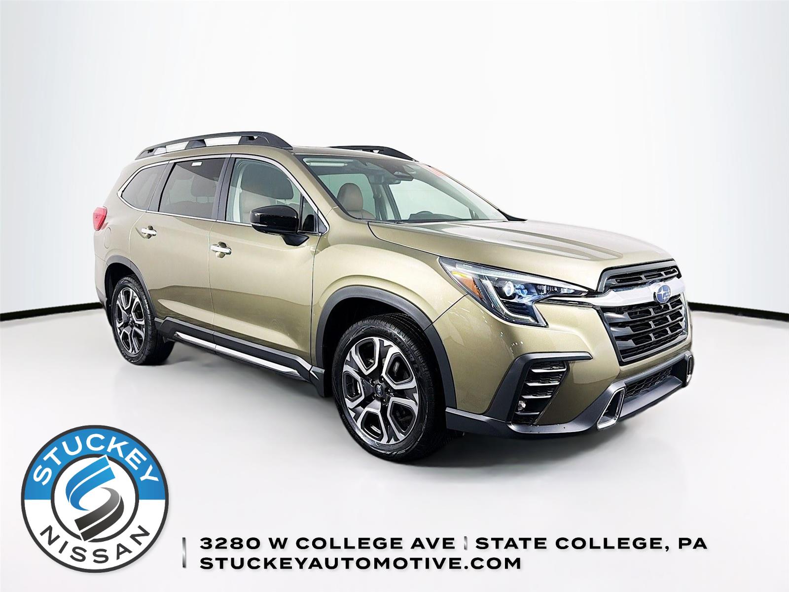 Autumn Green Metallic 2024 Subaru Ascent Touring AWD SUV / Crossover All-Wheel Drive Continuously Variable Transmission