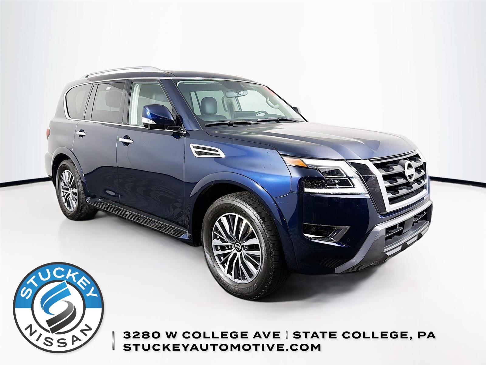 Hermosa Blue Pearl 2024 Nissan Armada SL 4WD SUV / Crossover Four-Wheel Drive Automatic