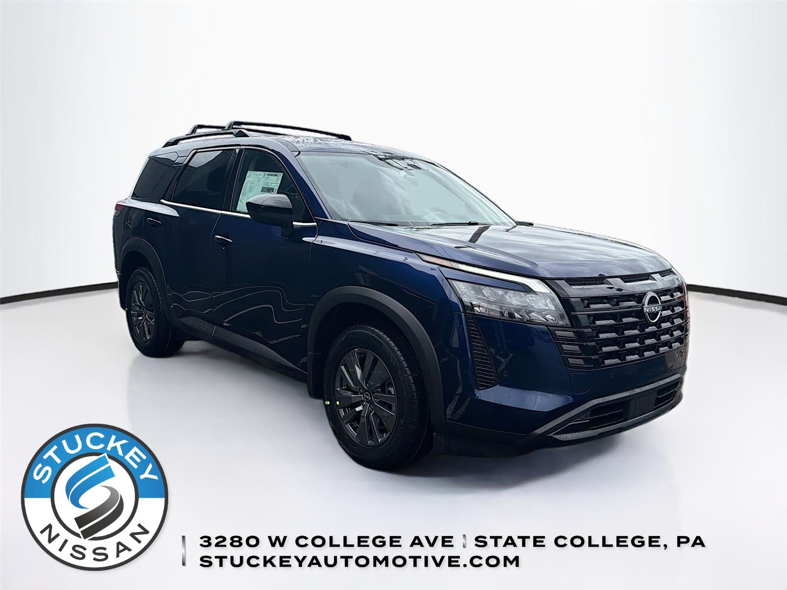 Deep Ocean Blue Pearl 2026 Nissan Pathfinder SV 4WD SUV / Crossover All-Wheel Drive Automatic