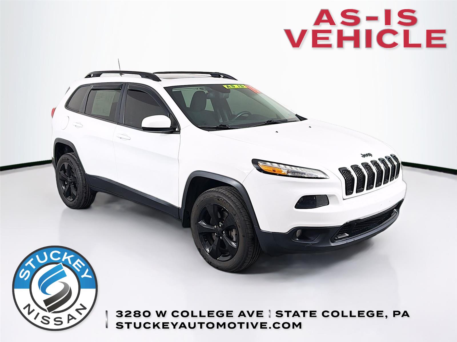 Bright White Clearcoat 2016 Jeep Cherokee Latitude 4WD SUV / Crossover Four-Wheel Drive 9-Speed Automatic