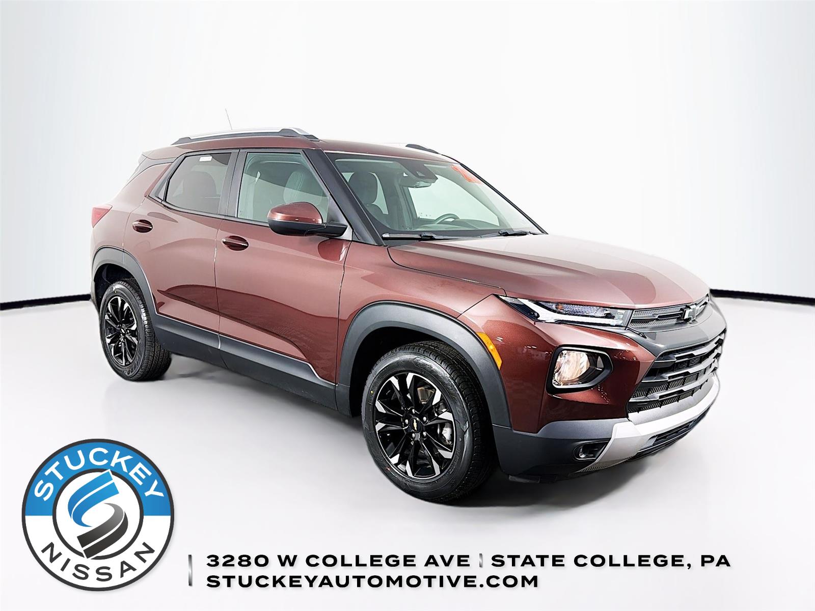 Mahogany Red Metallic 2022 Chevrolet Trailblazer LT FWD SUV / Crossover Front-Wheel Drive Continuously Variable Transmission