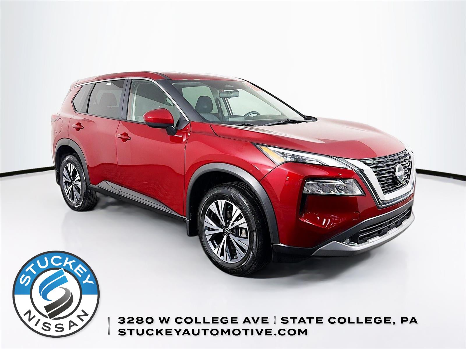 Red (Scarlet Ember Tintcoat) 2023 Nissan Rogue SV AWD SUV / Crossover All-Wheel Drive Continuously Variable Transmission