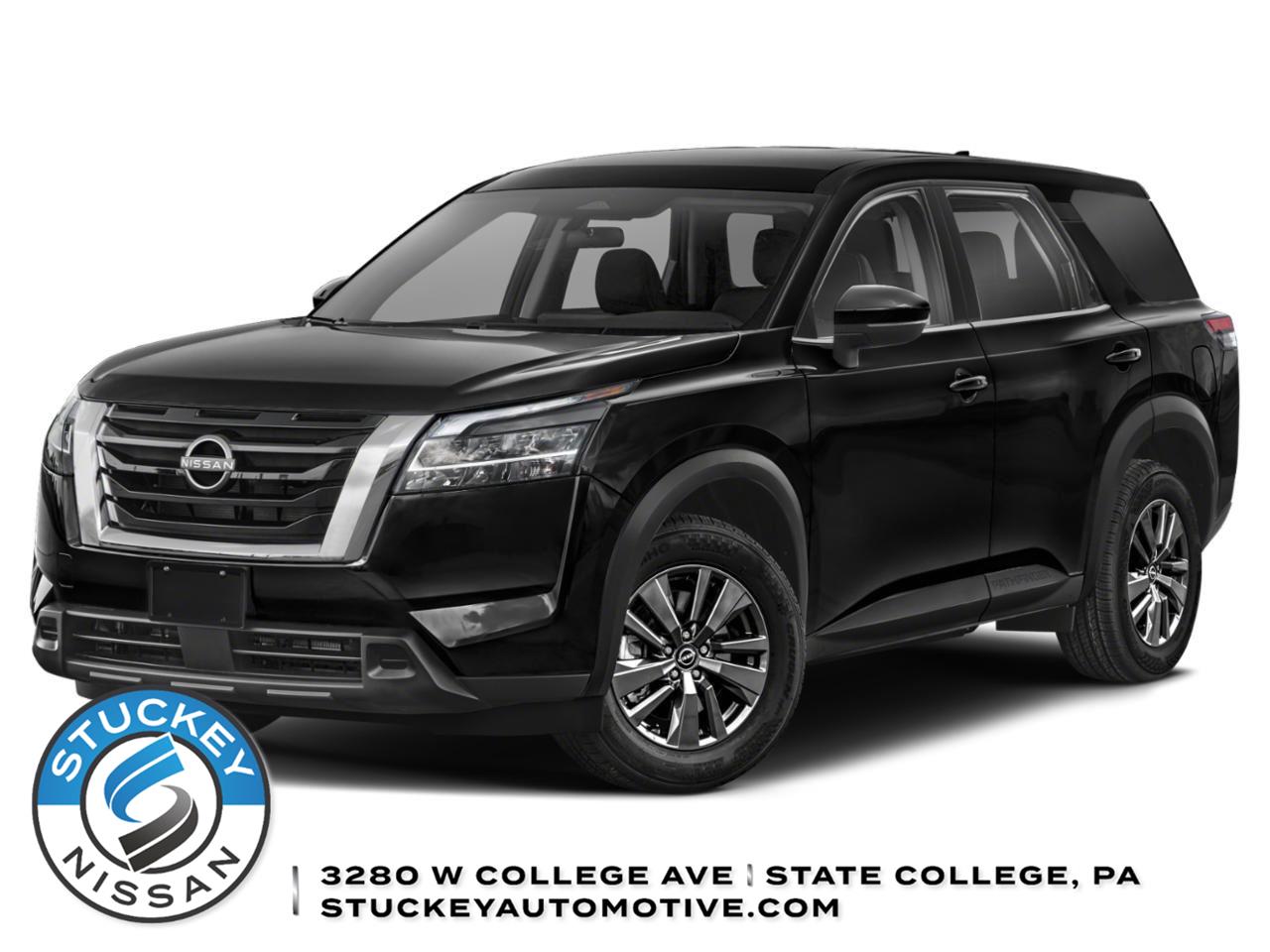 Red (Scarlet Ember Tintcoat/Super Black) 2023 Nissan Pathfinder SL 4WD SUV / Crossover All-Wheel Drive Automatic