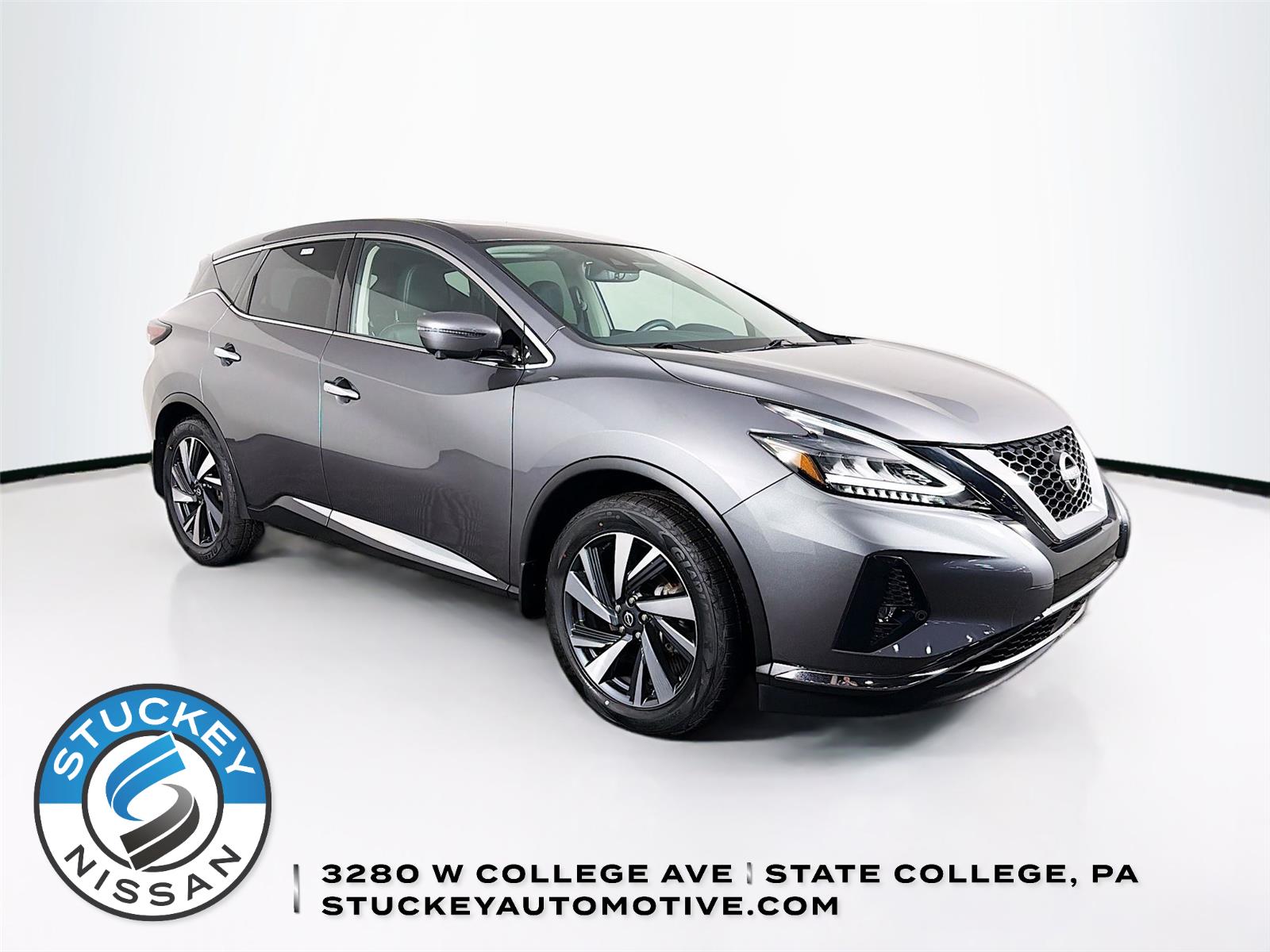 Gray (Gun Metallic) 2023 Nissan Murano SL AWD SUV / Crossover All-Wheel Drive Continuously Variable Transmission
