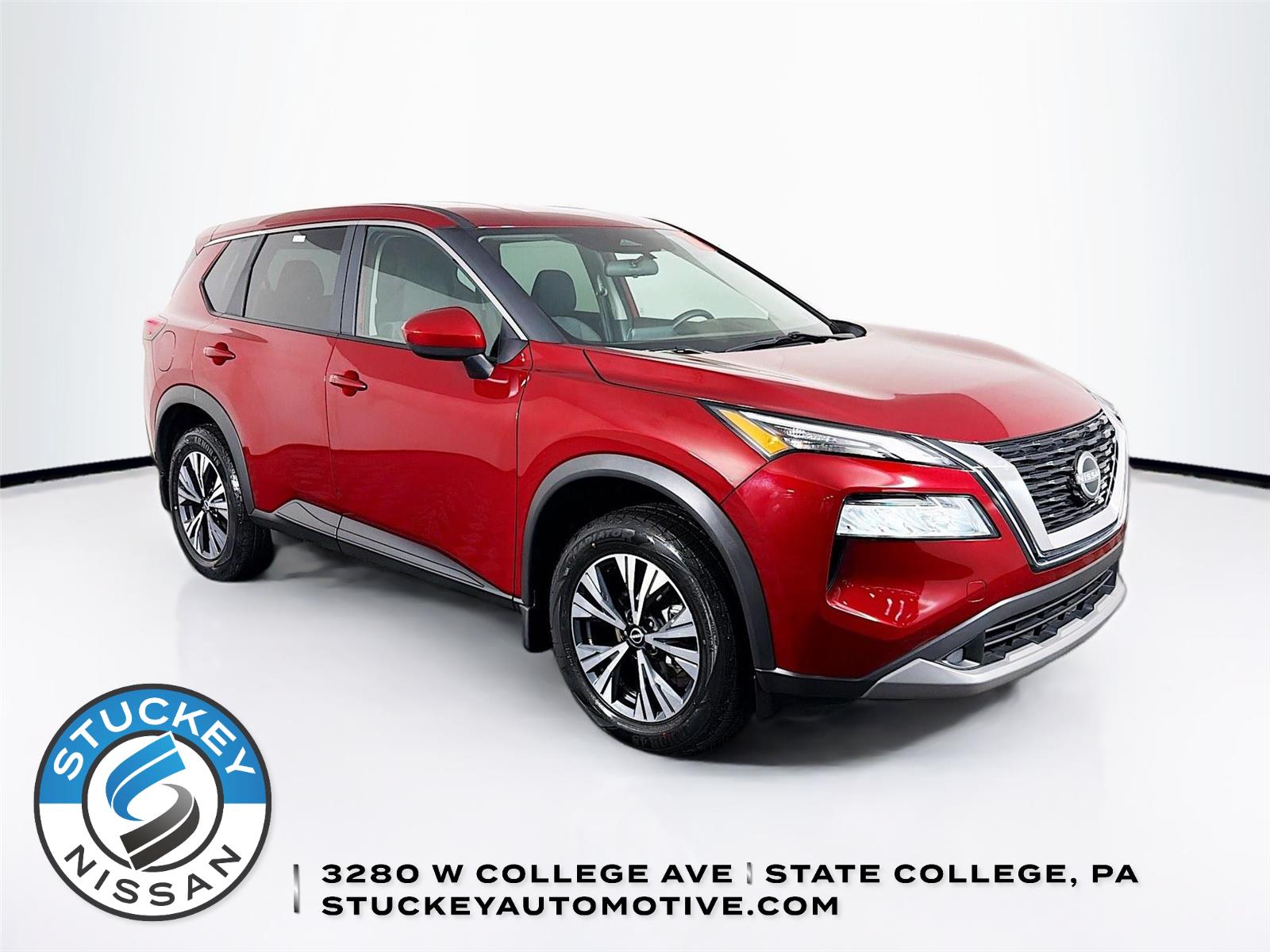 Red (Scarlet Ember Tintcoat) 2023 Nissan Rogue SV AWD SUV / Crossover All-Wheel Drive Continuously Variable Transmission