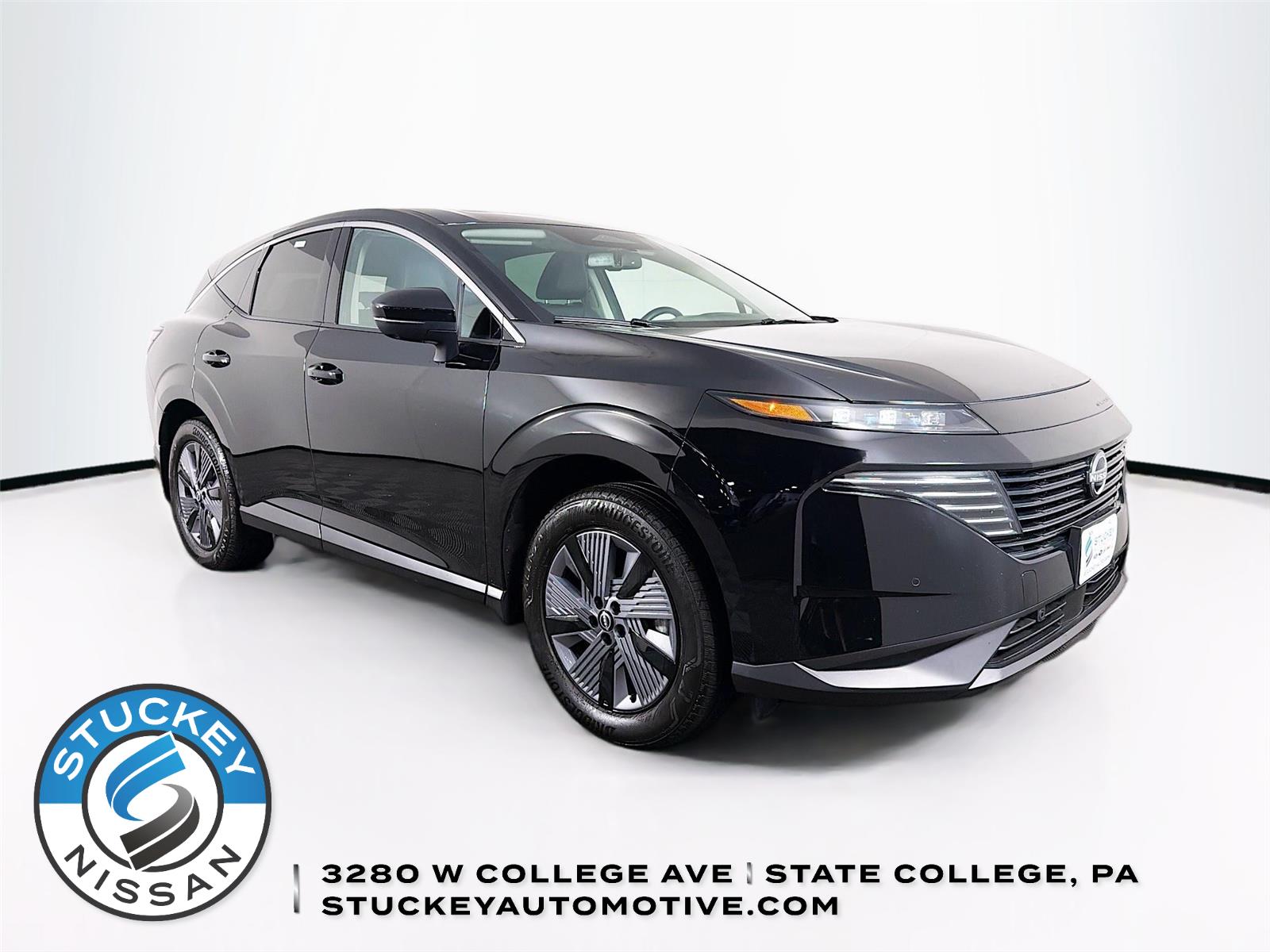 Super Black 2025 Nissan Murano SL AWD SUV / Crossover All-Wheel Drive Automatic