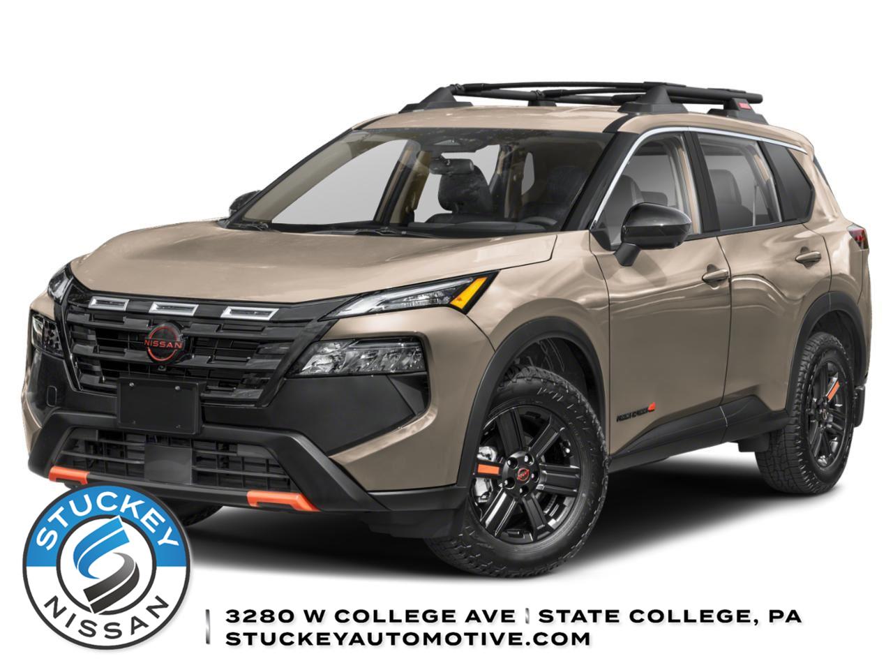 Baja Storm Metallic 2025 Nissan Rogue Rock Creek AWD SUV / Crossover All-Wheel Drive Continuously Variable Transmission