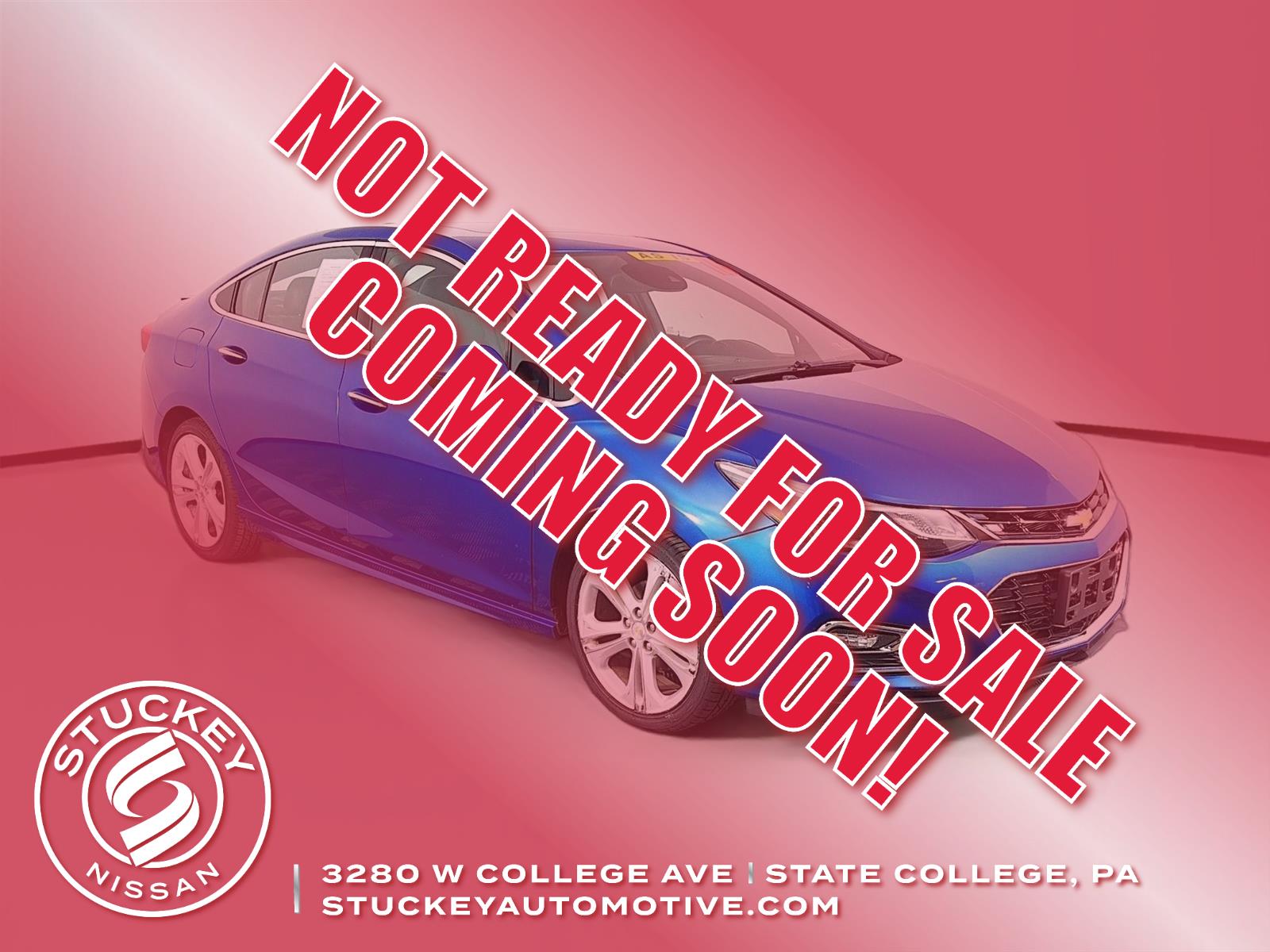 2016 Chevrolet Cruze Premier Sedan FWD