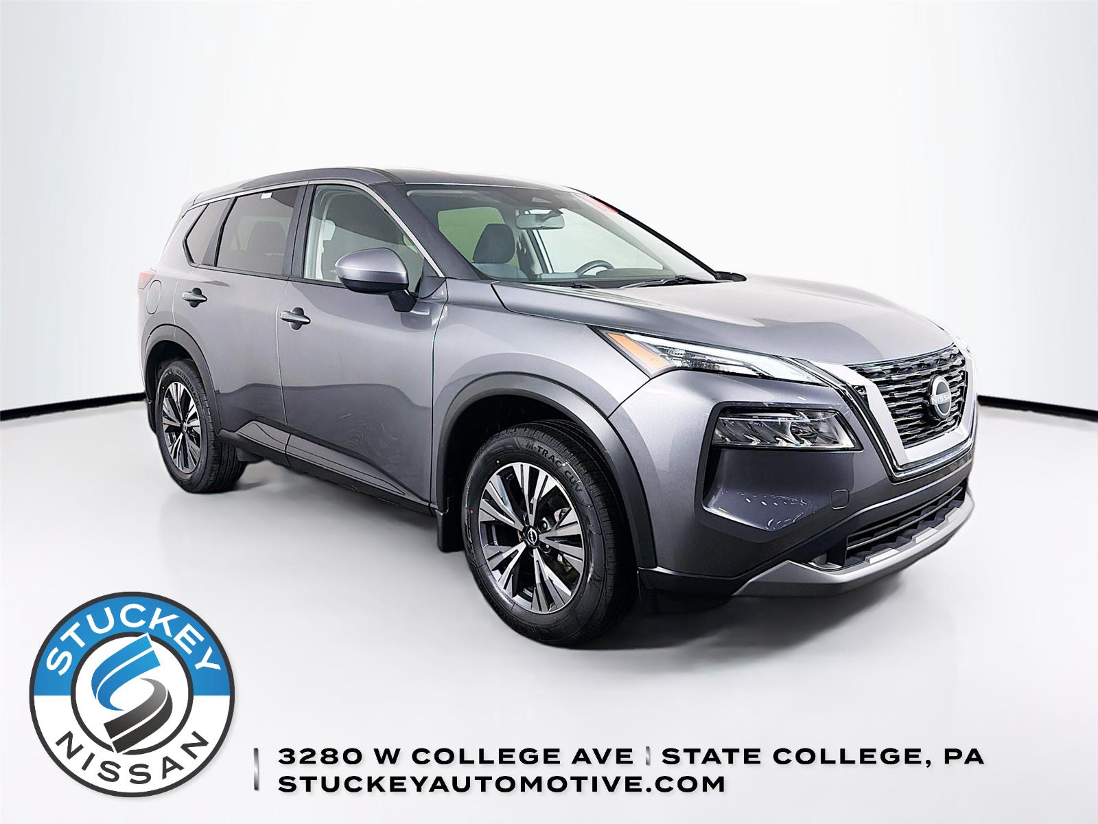 Gray (Gun Metallic) 2023 Nissan Rogue SV AWD SUV / Crossover All-Wheel Drive Continuously Variable Transmission