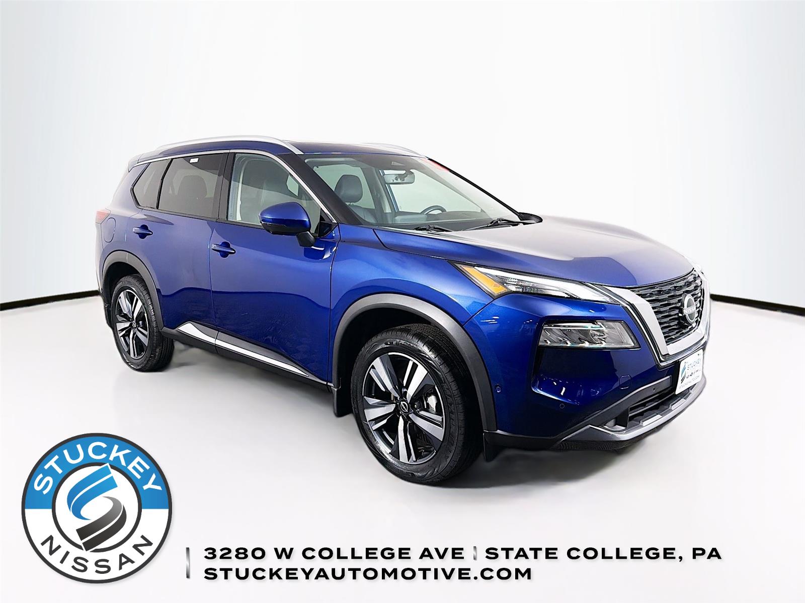 Caspian Blue Metallic 2023 Nissan Rogue SUV / Crossover All-Wheel Drive Continuously Variable Transmission