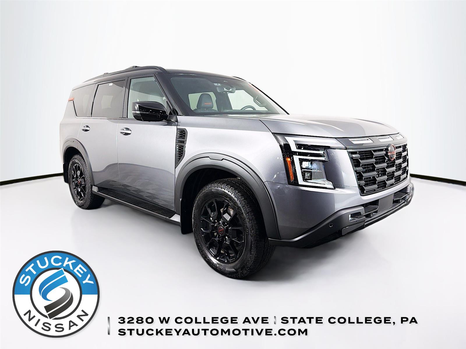Gray (Gun Metallic) 2025 Nissan Armada PRO-4X 4WD SUV / Crossover Four-Wheel Drive Automatic