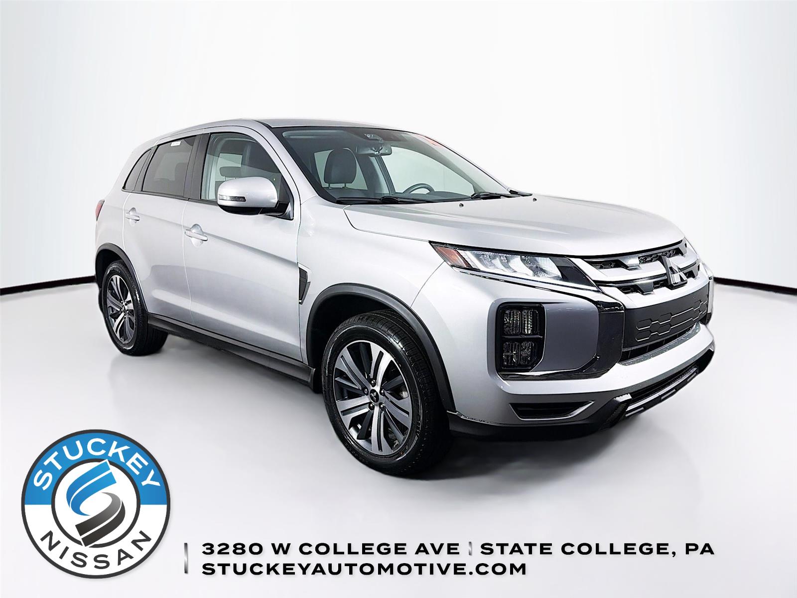 Alloy Silver Metallic 2022 Mitsubishi Outlander Sport SE AWC SUV / Crossover All-Wheel Drive Continuously Variable Transmission