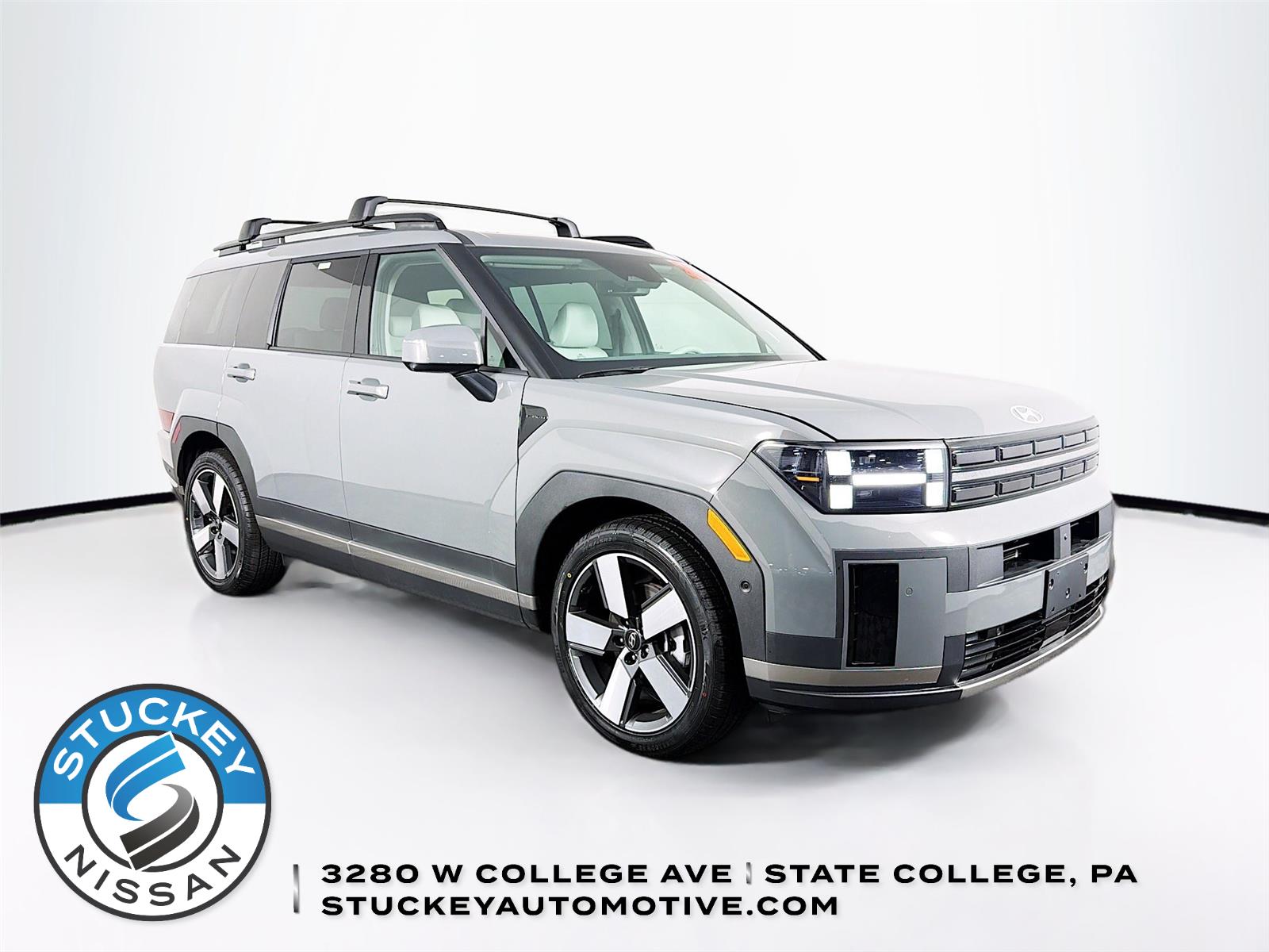 Hampton Gray 2025 Hyundai Santa Fe Hybrid Limited AWD SUV / Crossover All-Wheel Drive Automatic