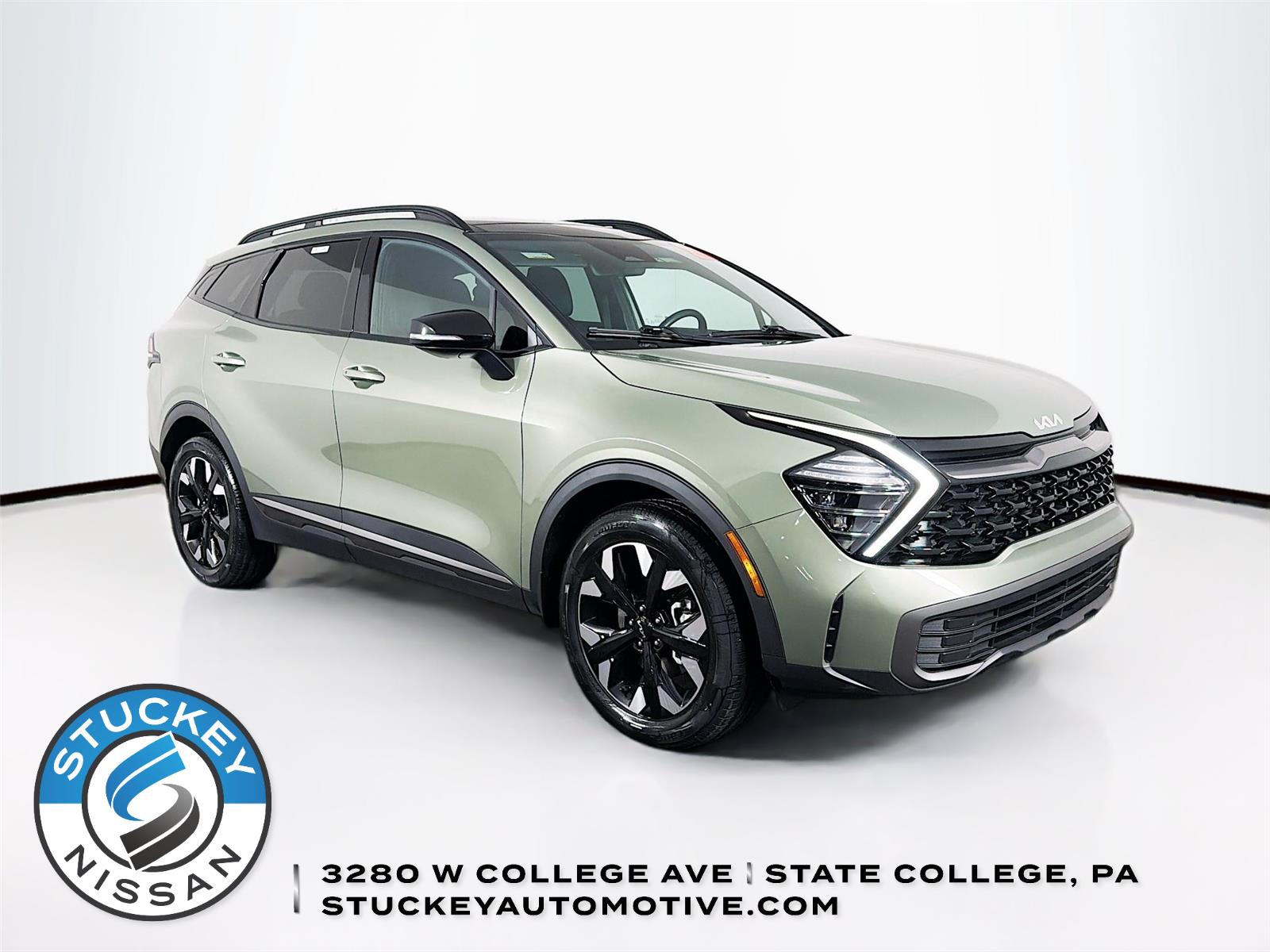 Jungle Green 2024 Kia Sportage SUV / Crossover All-Wheel Drive 8-Speed Automatic