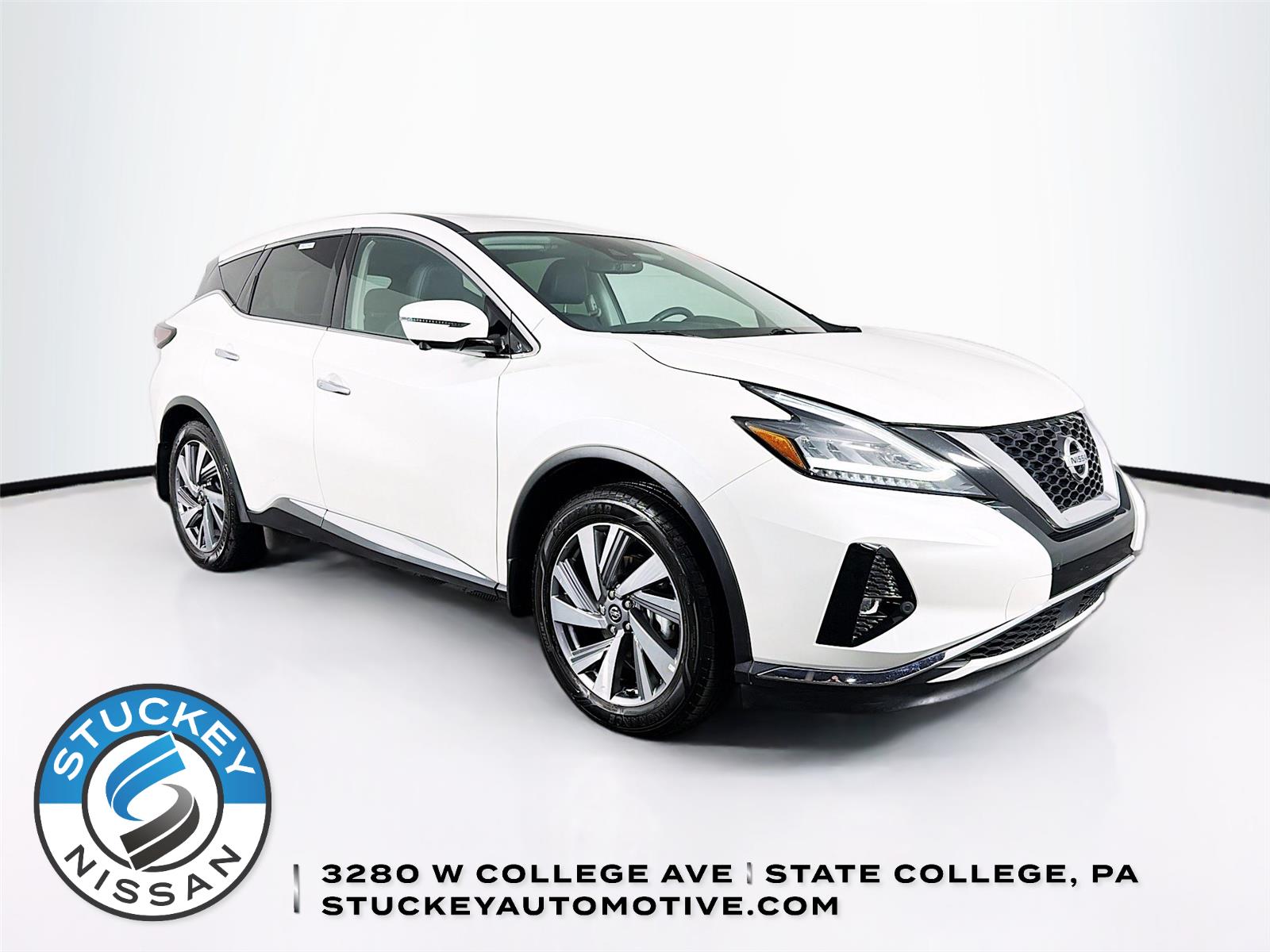Pearl White Tricoat 2021 Nissan Murano SUV / Crossover All-Wheel Drive Continuously Variable Transmission