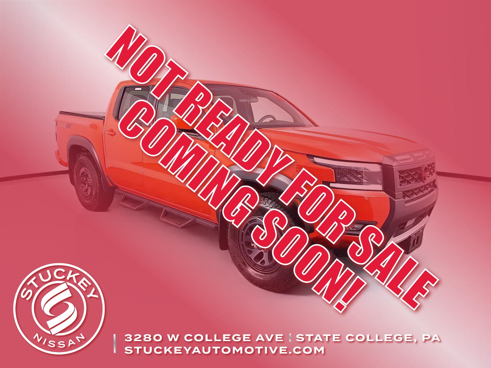 Afterburn Orange 2026 Nissan Frontier PRO-4X Crew Cab 4WD Pickup Truck Four-Wheel Drive Automatic