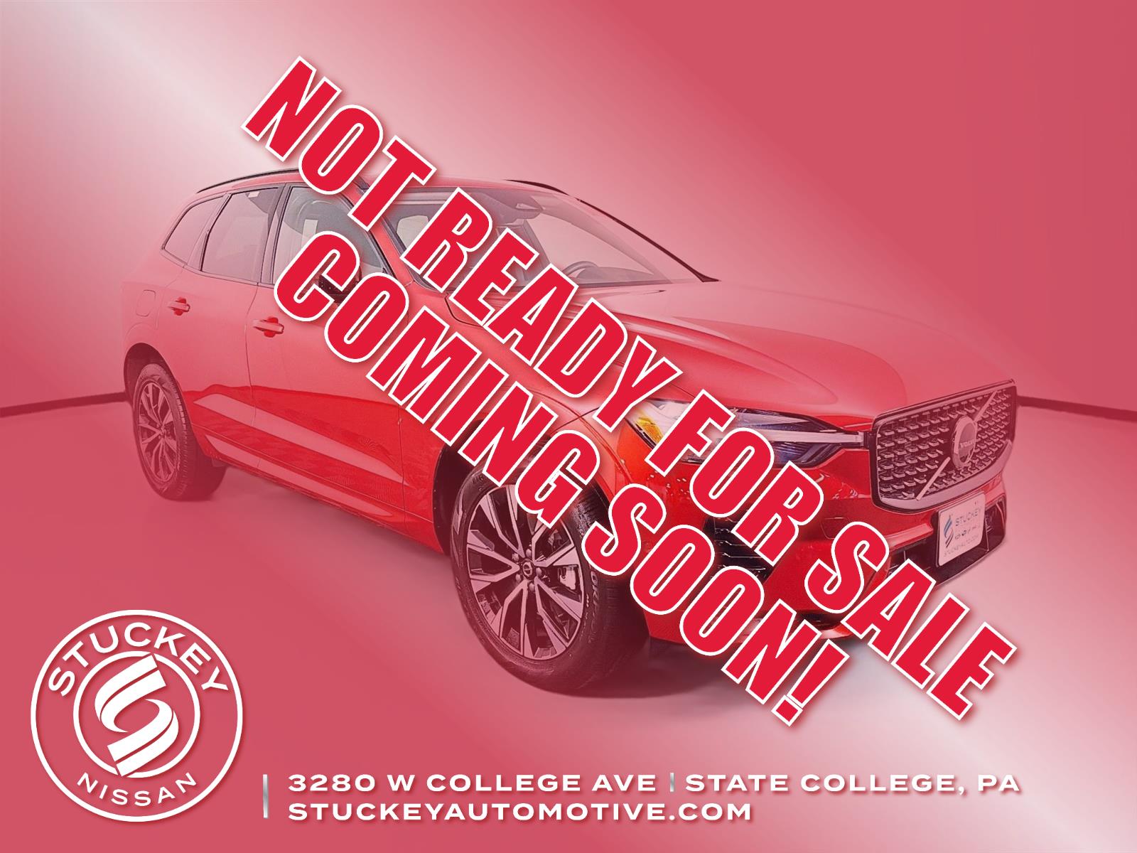 Fusion Red Metallic 2024 Volvo XC60 B5 Plus Dark Theme AWD SUV / Crossover All-Wheel Drive Automatic