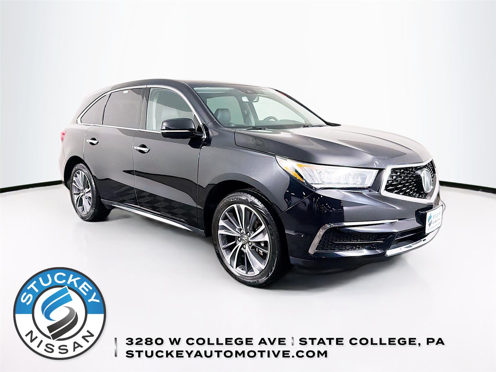 Majestic Black Pearl 2019 Acura MDX SH-AWD with Technology Package SUV / Crossover All-Wheel Drive 9-Speed Automatic